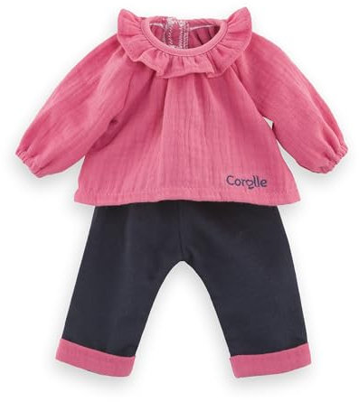 Ma Corolle - Blouse Rose et Pantalon, vêtements, pour poupée, 36cm, dès 3 Ans, 9000212780