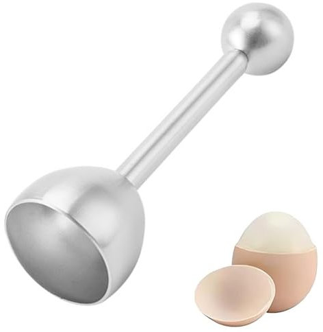 SUJEBKC Taglia Uovo Sodo,Separatori per Uova Sode e Morbide,Kitchen Rompi Guscio Uova,Taglia Guscio Sgusciatore per Uova per Uova Sode o alla Coque