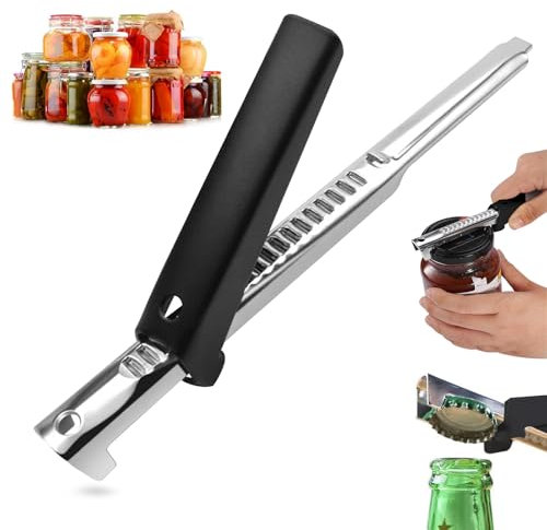 SZSMW Apriscatole Manuale - Apri Barattoli - Nuovo Apriscatole 2025 - Adatto Agli Anziani,Design Antiscivolo,Dimensioni Regolabili,Facile da Riporre,non Occupa Spazio,fa Risparmiare Tempo e Fatica