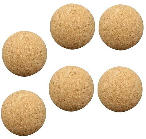 CORHAD Tragbarer Korken Für Tischfußballspiel 6 Stück Austauschbarer Korken 36 Mm Durchmesser Tischfußballzubehör