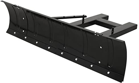 Mokuyary snöskylt för gaffeltruckar 150 x 38 cm svart, snösköld snöplog, snösläde för snöslunga