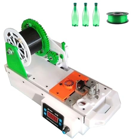 Eco-Friendly 3D Printer Machine, Desktop Extruder for Recycled PET Bottles, Digital Temperature Control, Sustainable Home Use, Innovative Maker Tool