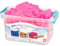 AFH Fluffiger Zaubersand Premium Magischer Sand mit kleiner Box (Pink)