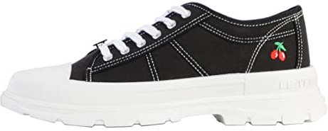 Le Temps des Cerises - Lina Black l - Noir - Taille 39 - Chaussures Basses Toile