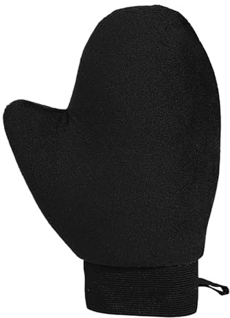 Selbstbräuner-Handschuh – weicher, tragbarer Bräunungshandschuh für empfindliche Haut, Damen, Herren, Hände, Rücken, Körper, Beine, Dusche, Zuhause, Reisen, Bett