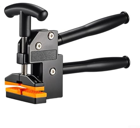 Besttoolifes Tagliapiastrelle manuale con meccanismo a pressione regolabile, pinze per piastrelle resistenti, per ceramica, vetro, marmo, quarzo, taglio microcristallino di piastrelle (arancione)