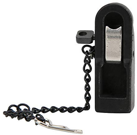 Dilwe Schwarz Metall Verbindungskomponente für Anhängerschnalle Zubehör Kompatibel mit 90046/90047 / 1/10 RC Crawler Auto(Schwarz)