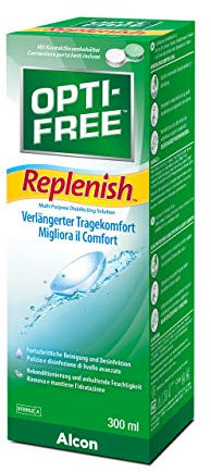 Opti-Free Replenish Kontaktlinsen-Pflegemittel, Einzelflasche, 1 x 300 ml