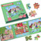 Kinderpuzzle Magnet,48-Teilige Puzzle Beschäftigung,Magnete Puzzle Buchen für Kinder,Bauernhof Puzzle für Kinder Puzzle ab 4,Reisespiele Kinder ab 3 5 Lernmagnet-Geschenk für den Roadtrip Flugzeug