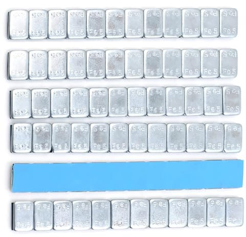 Raxfekro 6 Pesi equilibratura 12x5g Pesi Equilibratura Adesivi per chiavistello