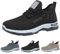 Laufschuhe Herren Sommer Sportschuhe, Rutschfest Sneaker Mesh Turnschuhe Fitnessstudio Joggingschuhe Atmungsaktiv Trekkingstiefel Leicht Orthopädische Elevator Schuh Outdoor Laufschuhe Gr.35-44