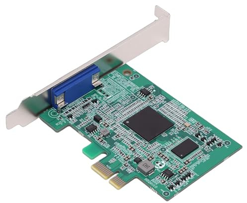 YUEHISY Scheda Grafica PCIe Scheda Video a Basso Profilo con Interfaccia VGA da 512 MB, Supporto GPU PCI Express Entry Level X79 X99