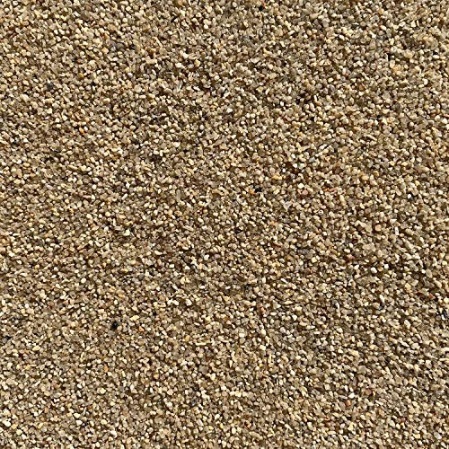 Anbobo Müller GmbH 15 kg Aquariumsand beige Aquariumkies Natur feuergetrocknet und gerundet 25 Körnungen (0,71-1,25 mm)