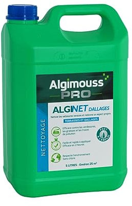 ALGIMOUSS - Nettoyant dallages et terrasses ALGINET - 5L