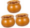 OFFSCH Casserole Ceramic 3 Teiliger Topf Multifunktions Suppentopf Heißer Auflauf Mit Deckel Tontopf Zum Servieren Ofenfeste Suppenschüsseln Spannen Nach Hause Französische Zwiebelsuppe