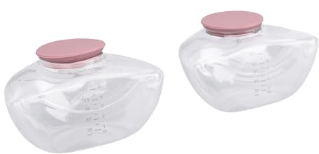 UPALDHOU Taza Recolectora de Leche de 150 Ml, Silicona de Grado Alimenticio, Diseño a Prueba de Fugas, Ideal para Extractores de Leche Portátiles M9 y Necesidades de Viaje