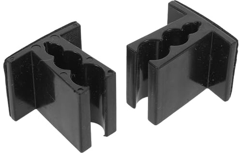 Abaodam 2 Pièces Clips Microphone Sans Fil Professionnels Supports Léger Pour Micro Cravate Fixation Rapide Avec Attache Auto-agrippante Pour Réunion Podcast Et Scène