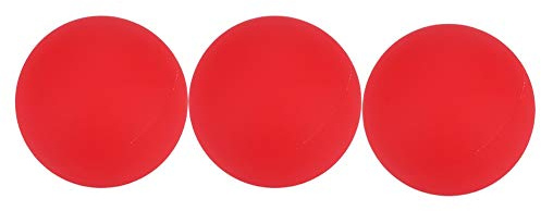 ZDETGU Thud Jongleringbollar för Nybörjare och Proffs 6,5 Cm 3st PVC Jongleringsset (Röd)