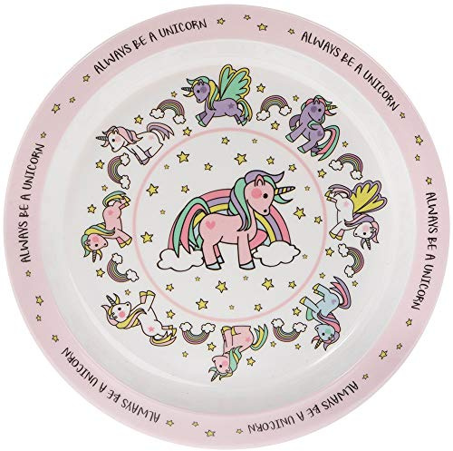 Children Plate | Unicorn | 1 Piece - 22x22x2 cm