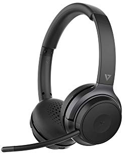 V7 HB600S Headset - Stereo - USB - Kabellos - Bluetooth - 30,5m - 32Ohm - On-Ear - Binaural - Schwarz
