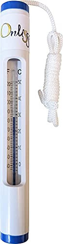 Termometro Con Corda Per Piscina Temperatura Dell'acqua Resistente Per Tutti Gli Uso In Piscina Spas, Vasche Idromassaggio, Acquari