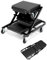 QWORK® KFZ Werkstatt Rollbrett, Rollbrett Werkstatthocker, mit 360° Lenkrollen