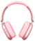 Wentronic Y01 Wireless Over Ear Headphones, Noise Canceling Bluetooth 5.3 Headphones with Microphones,Hi-Res Audio,48H Playtime,Foldable,Breathable Soft Earpads for iOS/Android/Samsung/PC-Pink