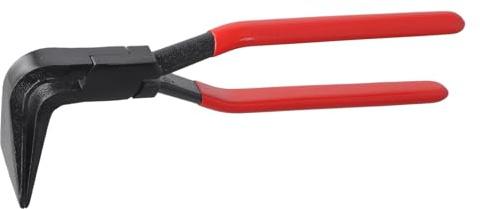 FUANA Pince pliante pour tôle avec mâchoires de pliage 180°/90°/45°, acier à haute teneur en carbone, poignée antidérapante (90°)