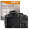 REY Pellicola salvaschermo per Nikon D3100 - D3200 - D3300 - D3400 - D3500, Vetro temperato, di qualità Premium