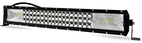 Froadp 270W LED Fari Fuoristrada, Luce di Retromarcia di Alta Qualità, IP67 Faro Supplementari Impermeabile, Barra Luminosa Bianco Freddo da Lavoro Durevoli per Trattore SUV UTV ATV (560x80x70mm)
