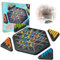 Chain Triangle Chess Game, Funny Kids Strategy Game, Triggle Board Game Educational Brain Teaser Strategy Game, Portable Fun Night Chess Set for Adults and Kids