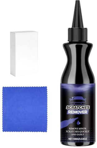 Dissolvant de rayures pour voiture, produit d'entretien de la peinture automobile, efface les rayures immédiates – Pour propriétaires de voitures, camions, amateurs, détails, portes, pare-chocs