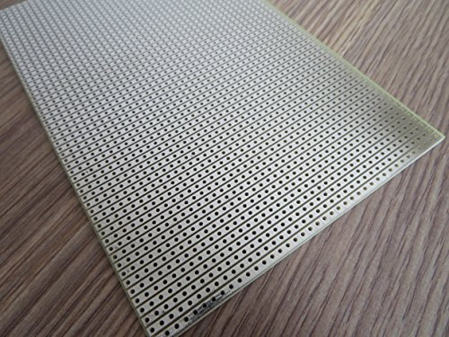 2Stk 100X150mm 10x15cm Streifenraster Veroboard Stripboard Fibreglass FR4 Prototype Paper PCB Platine Leiterplatte Experiment Matrix Circuit Board