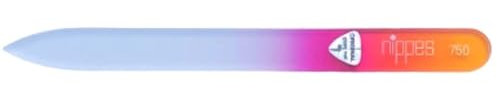 Nippes Solingen Glass Nail File Yellow | 14 cm | Can Be Used on Both Sides