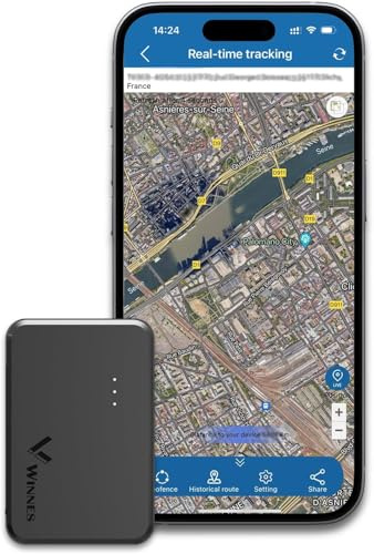 4G Traceur GPS Caché pour Voiture Moto Camion Vélo Enfant Aimant intégré pour Un Placement Fixe et sécurisé Suivi en Temps réel en Europe Royaume-Uni États-Unis Abonnement requis