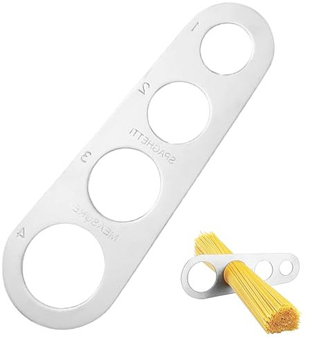 CVNRCLP Stainless Steel Spaghetti Measurer Tool – Accurate Portion Control for Pasta Noodles, Ideal Kitchen Utensil for Perfectly Served Spaghetti