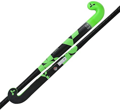Y 1 Hockey, GLB 30, verde, bastone da hockey, 30% carbonio, bastone da hockey su campo, nero, attrezzatura sportiva per bambini, gamma Scandinavia, utilizzato da giocatori internazionali
