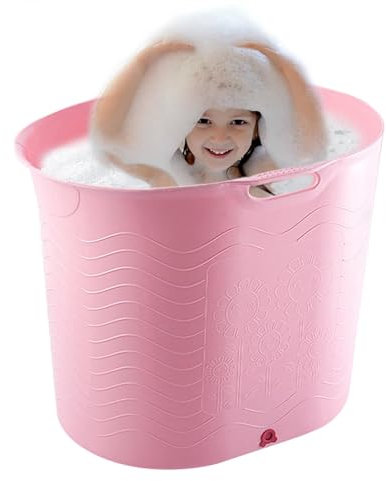 Babybadewanne | -Badeeimer | -Badewanne, bequeme Babybadewanne, tragbare Badewanne Kinder, hochtemperaturbeständiger Badeeimer, Babybadewanne für Reisen