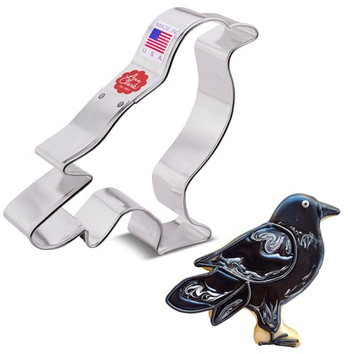 Keksausstecher Krähe Vogel - 10,5 cm - Ausstechformen von Ann Clark USA