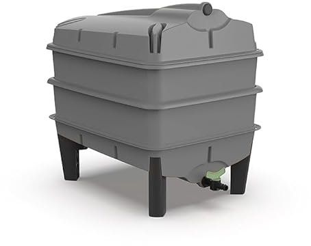 Tiger Wormery Composteur de vers comprenant 250 g de vers – Conçu et fabriqué au Royaume-Uni