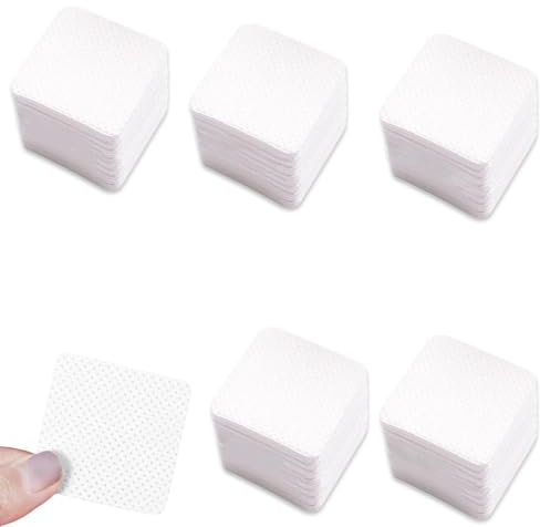 540 Stück Fusselfreie Nageltücher, Nagellackentferner Pads, Fusselfrei Nagel Wattepads, Nagel Wischtücher für Cleaner Gelnägel Nagellackentferner Wattepads Nail Wipes Pads