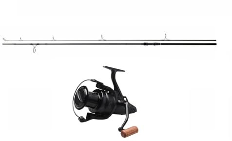 Weitwurfcombo Black Widow XT 3,60m / 3lbs 50mm Startring + Quick Shadow 8000 SLS FS Karpfencombo