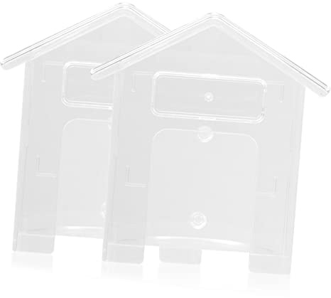 Cubierta Protectora del Timbre de Puerta Exterior, PC 2 Piezas