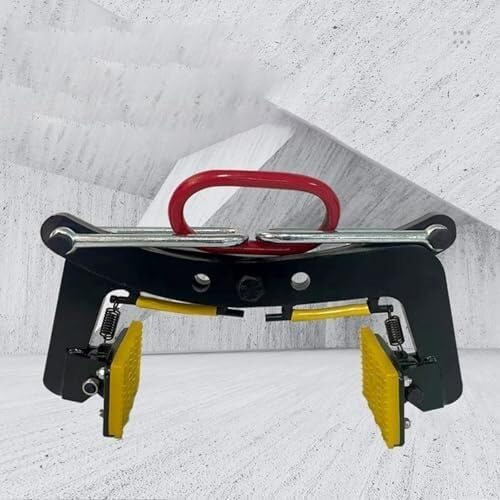 Pinza per sollevamento marmo Morsetto di sollevamento verticale regolabile, lastra di marmo, for costruzione stradale e trasporto merci(L 260kg/573lbs)