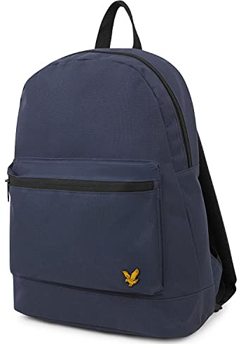 Lyle & Scott Zaino da Uomo con Cerniera Colore Blu Navy Taglia Unica