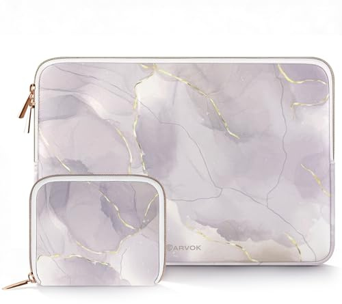 ARVOK Laptoptasche Air Tasche für Air 13 M3 M2 M1 2024 2023-2012, Pro 14/13 M4 M3 M2 M1, Laptophülle Notebook Hülle Tasche für 13 Zoll Surface Laptop, MateBook D14, Lenovo Dell