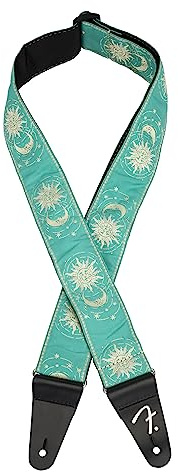 Fender American Vintage II Sun Strap, Guitar Accessories, Sea Foam Green