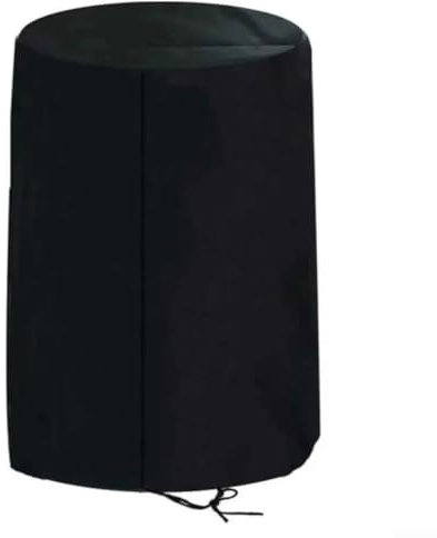 Snowchecking Coperture per 4 pneumatici, custodia impermeabile con coulisse, resistente, per uso esterno e interno (78 x 115 cm, nero)