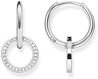 Thomas Sabo Damen Ohrringe Creolen Kreis 925 Sterling Silber CR620-051-14