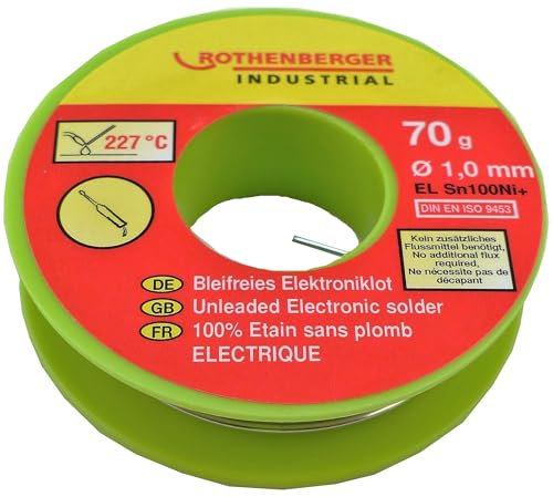 ROTHENBERGER Industrial Bleifreies Elektroniklot 70g, 1000002349